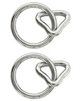 Hilason 1Inch Loop 1 1/4 Inch Ring Nickel Plt. – Hilason