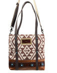 OHLAY KB369 TOTE Upcycled Wool Upcycled Canvas Genuine Leather women bag western handbag purse