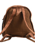 OHLAY KB399 Backpack Upcycled Wool Upcycled Canvas Hair-On Genuine Leather women bag western handbag purse