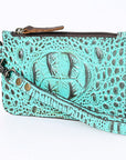 American Darling Crocodile Embossed Genuine Leather Women Bag Western Handbag Purse