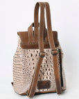 American Darling Crocodile Embossed Genuine Leather Women Bag Western Handbag Purse