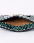 American Darling Crocodile Embossed Genuine Leather Women Bag Western Handbag Purse