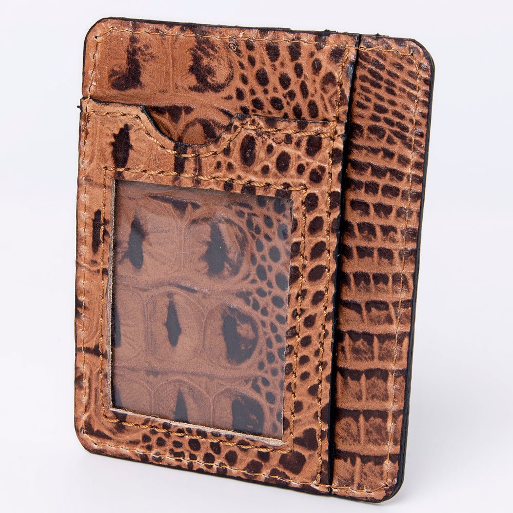 American Darling Crocodile Embossed Genuine Leather Women Bag Western Handbag Purse