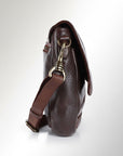 Vintage Handcrafted Crossbody Bag In Full-Grain European Leather For Women Everyday Use