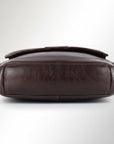 Vintage Handcrafted Crossbody Bag In Full-Grain European Leather For Women Everyday Use