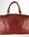 Spaghetti Western Swc418Cg Duffel Vintage Handmade Drum Dyed Genuine European Cowhide Leather Women Bag Western Handbag Purse