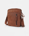 Spaghetti Western Swc435Brn Coin Purse Vintage Handmade Drum Dyed Genuine European Cowhide Leather Women Bag Western Handbag Purse