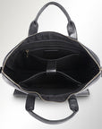 Vintage Drum Dyed Full Grain European Leather Handcrafted Briefcase For Women Patina