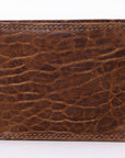Spaghetti Western Swc452Brn Wallet Vintage Handmade Drum Dyed Genuine European Cowhide Leather Women Bag Western Handbag Purse