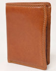 Spaghetti Western Swc443Cg Wallet Vintage Handmade Drum Dyed Genuine European Cowhide Leather Women Bag Western Handbag Purse