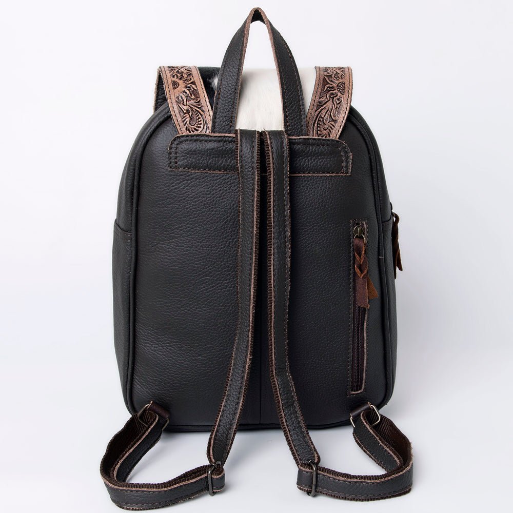 OHLAY SKBG158 Backpack Hand Tooled Hair-On Genuine Leather women bag western handbag purse