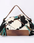 American Darling Hobo Hair-On Genuine Leather Women Bag Western Handbag Purse