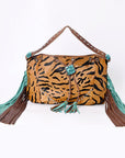 American Darling Hobo Hair-On Genuine Leather Women Bag Western Handbag Purse