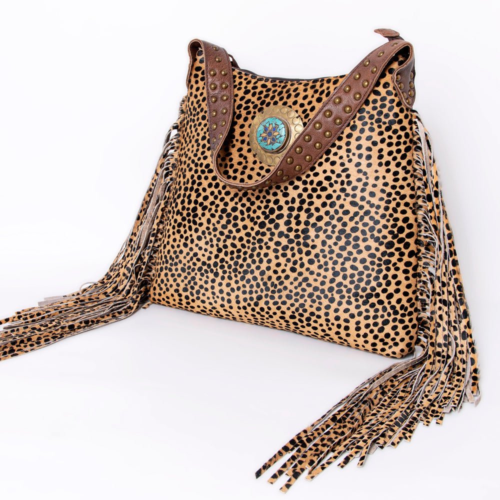 American Darling Hobo Hair-On Genuine Leather Women Bag Western Handbag Purse