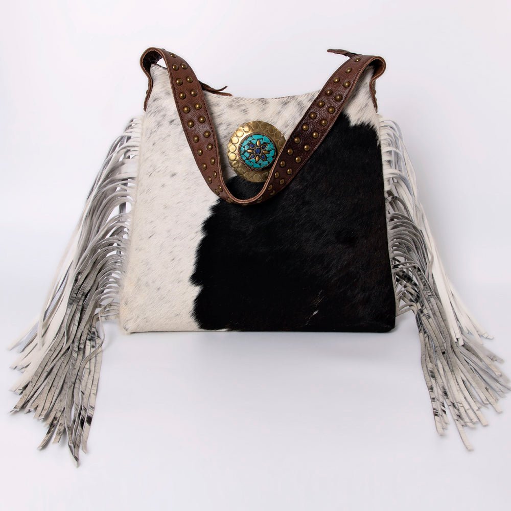 American Darling Hobo Hair-On Genuine Leather Women Bag Western Handbag Purse