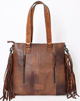 American Darling ADBG993 Tote Hand Tooled Genuine Leather Women Bag Western Handbag Purse