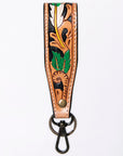 American Darling ADWSF126A Hand Tooled Genuine Leather Handle Strap For Wristlet Bags