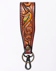 American Darling Hand Tooled Genuine Leather Handle Strap for Wristlet Bag Phone Wrist Keychain Wallet Purse Clutch Cellphone