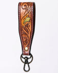 American Darling ADWSF126A Hand Tooled Genuine Leather Handle Strap