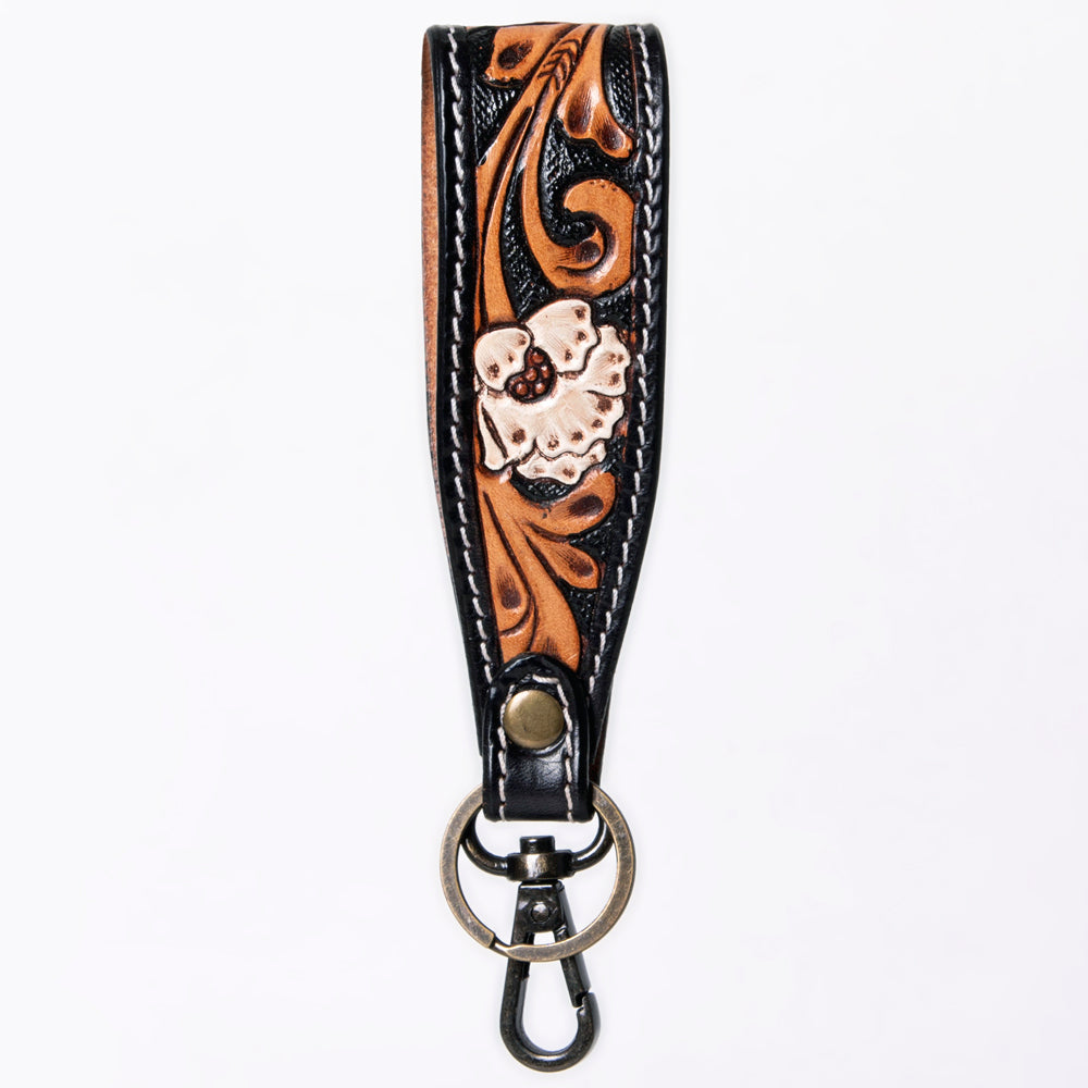 American Darling ADWSF126A Hand Tooled Genuine Leather Handle Strap