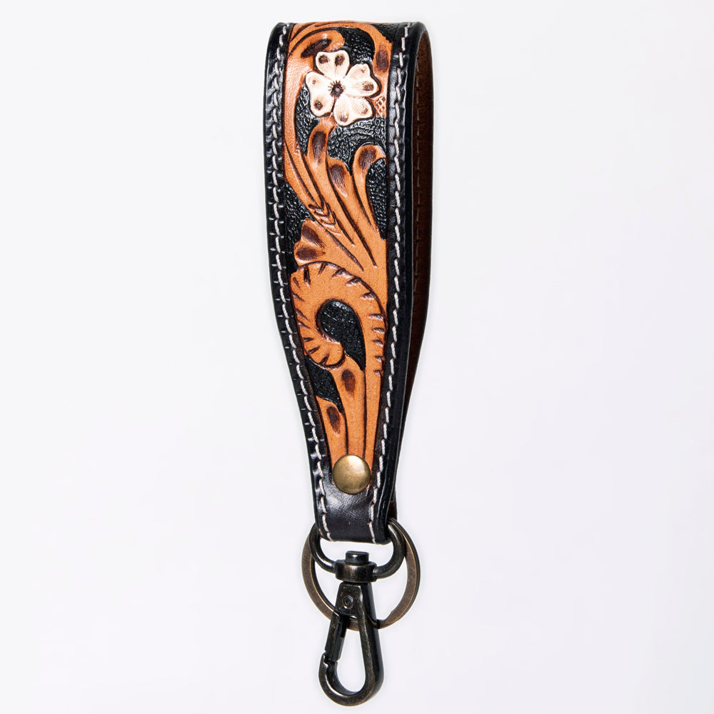American Darling ADWSF126A Hand Tooled Genuine Leather Handle Strap