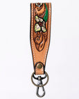 American Darling Hand Tooled Genuine Leather Handle Strap for Wristlet Bag Phone Wrist Keychain Wallet Purse Clutch Cellphone