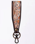 American Darling Hand Tooled Genuine Leather Handle Strap for Wristlet Bag Phone Wrist Keychain Wallet Purse Clutch Cellphone