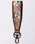 American Darling Hand Tooled Genuine Leather Handle Strap for Wristlet Bag Phone Wrist Keychain Wallet Purse Clutch Cellphone
