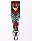 American Darling ADWSF126A Hand Tooled Genuine Leather Handle Strap