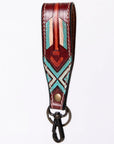 American Darling Hand Tooled Genuine Leather Handle Strap for Wristlet Bag Phone Wrist Keychain Wallet Purse Clutch Cellphone