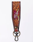 American Darling ADWSF126J Hand Tooled Genuine Leather Handle Strap For Wristlet Bags