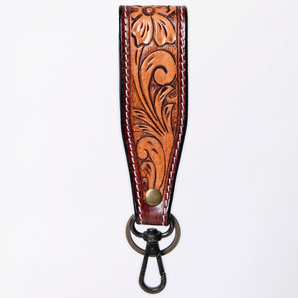 American Darling ADWSF126A Hand Tooled Genuine Leather Handle Strap