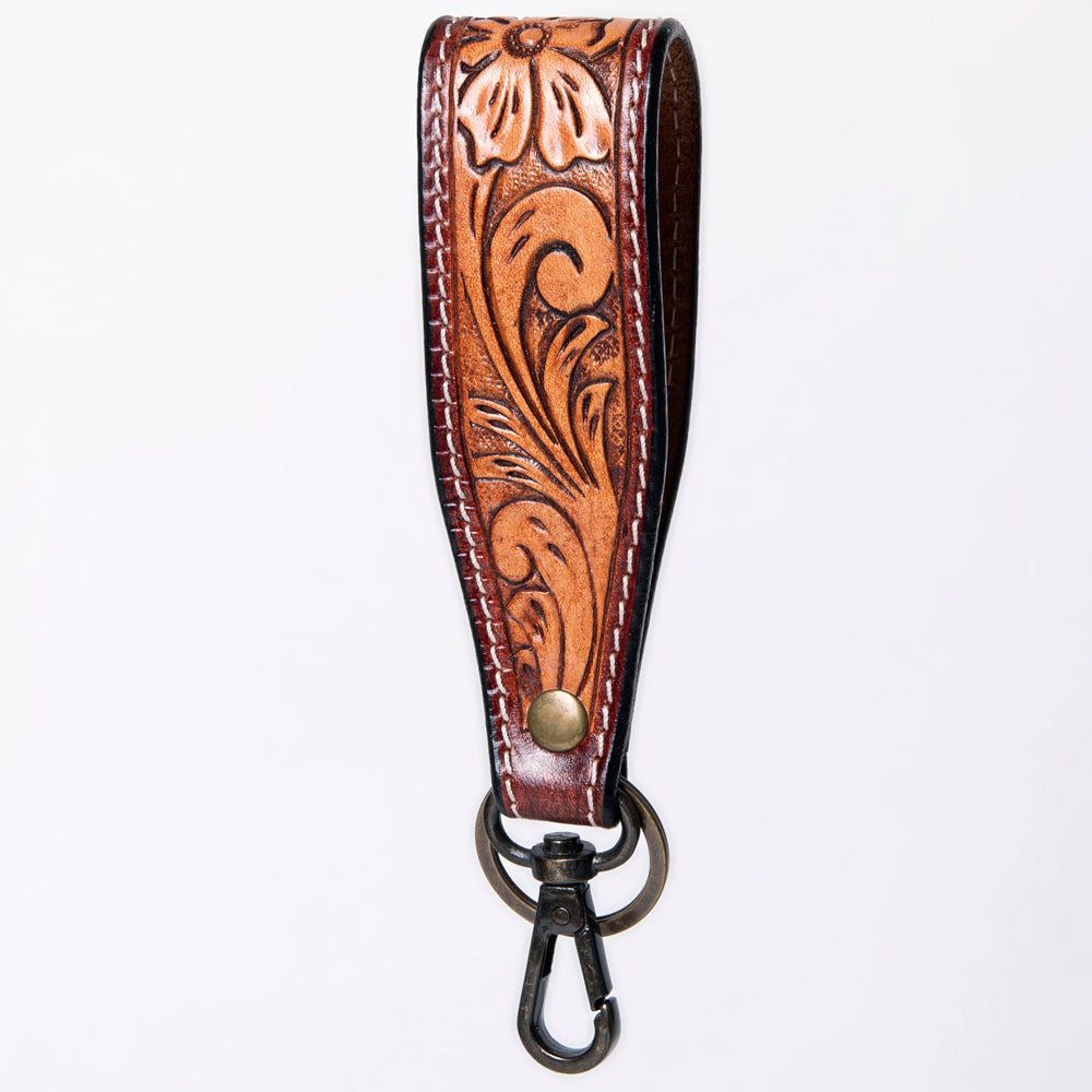 American Darling ADWSF126A Hand Tooled Genuine Leather Handle Strap