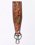 American Darling ADWSF126A Hand Tooled Genuine Leather Handle Strap