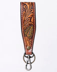American Darling Hand Tooled Genuine Leather Handle Strap for Wristlet Bag Phone Wrist Keychain Wallet Purse Clutch Cellphone