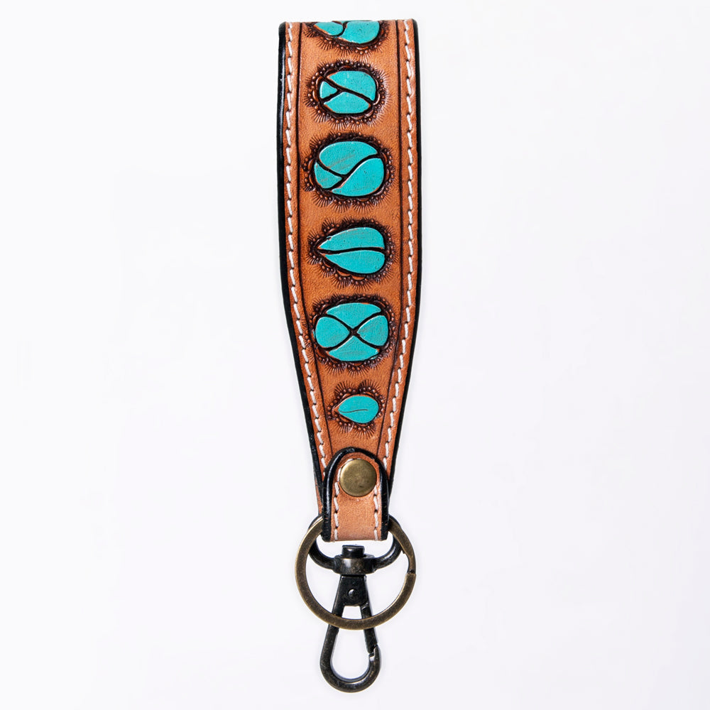 American Darling ADWSF126A Hand Tooled Genuine Leather Handle Strap