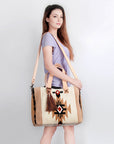 American Darling Tote Saddle Blanket Genuine Leather Women Bag Western Handbag Purse