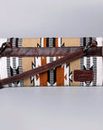 American Darling Small Crossbody Hand Tooled Saddle Blanket Genuine Leather women bag western handbag purse