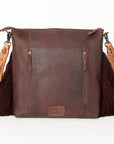 American Darling ADBGZ629A Signature Crossbody Hand Tooled Saddle Blanket Genuine Leather Women Bag Western Handbag Purse