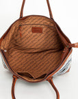 American Darling ADBGZ650 Tote Saddle Blanket Genuine Leather Women Bag Western Handbag Purse