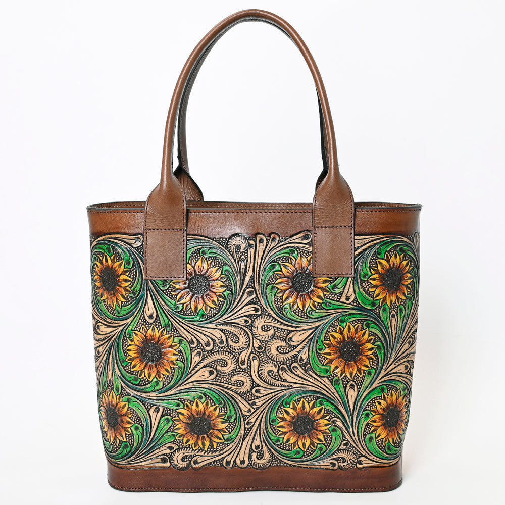 ADBGZ652 American Darling Hand Tooled Genuine Leather Women Bag Western Handbag Purse