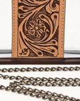 ADBGZ655 American Darling Hand Tooled Genuine Leather Women Bag Western Handbag Purse