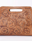 American Darling ADBGZ660 Clutch Hand Tooled Genuine Leather Women Bag Western Handbag Purse