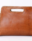 American Darling ADBGZ660 Clutch Hand Tooled Genuine Leather Women Bag Western Handbag Purse