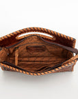 American Darling ADBGZ661 Clutch Hand Tooled Genuine Leather Women Bag Western Handbag Purse