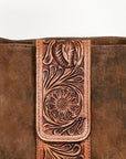 American Darling ADBGZ664 Hobo Hand Tooled Genuine Leather Women Bag Western Handbag Purse