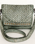 Never Mind Nmbgm123C Cross Body I Vintage Handmade Genuine Cowhide Leather Women Bag Western Handbag Purse