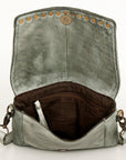 Never Mind Nmbgm123C Cross Body I Vintage Handmade Genuine Cowhide Leather Women Bag Western Handbag Purse