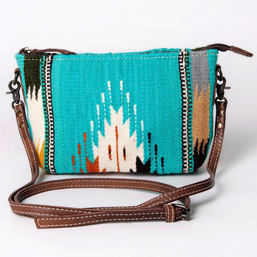 American Darling Cross Body Saddle Blanket Genuine Leather women bag western handbag purse