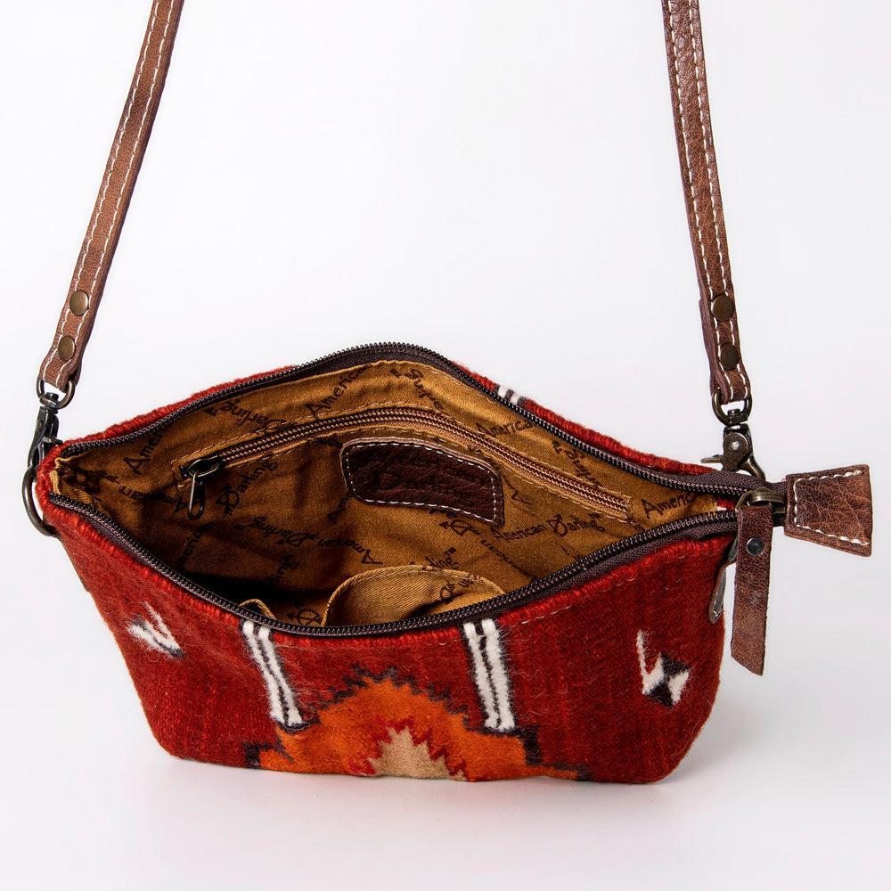 American Darling Cross Body Saddle Blanket Genuine Leather women bag western handbag purse
